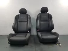 2005 Pontiac GTO Front Black Leather Power Seat Set #5272