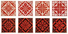 2006 Shepard Fairey FLORAL PATTERN Obey S/N Matching Number Art Print Set 37/100