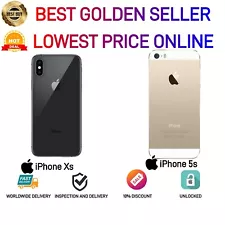 【Big Sale】Apple iPhone XS|5s-16GB|64GB-Random Color Unlocked-Excellent Condition