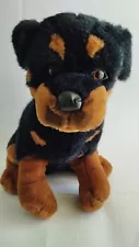 Sweety Toys Germany Plush Rottweiler Dog Sitting 18"