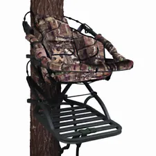 Summit 180 Max SD Climbing Treestand with Stirrups & Harness (SU81116)