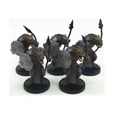 WOTC D&D Mini Dungeons of Dread Gnoll Marauder (C) x5 NM