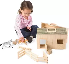 NEW Toy horse Barn and horses Christmas present