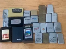 Zippo Joblot Of Lighters All Untested