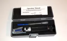 Handheld Alcohol Refractometer w/ ATC, Wine Tester Meter Measure Instrument