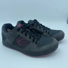 Five Ten 5.10 Freerider Womens 10.5 Black Pink Mountain Bike MTB Shoes