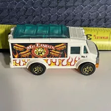 2001 MATCHBOX MR.LUGO's CHOW WAGON TACO TRUCK DIECAST 1/64 CAR