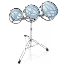 6", 8", 10" Roto Tom Drum Set - Double Braced Stand & Tunable Heads