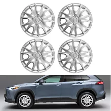 Wheel Covers Model R13 Universal 13" Full Rim Silver Set of 4 Full Hub Caps (For: More than one vehicle)