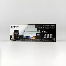 Epson EcoTank Photo ET-8550 Color Inkjet All-In-One Printer - White