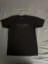 Defcon Vans T Shirt Medium Black Multicam Black