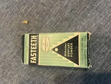 Vintage fast teeth dental powder