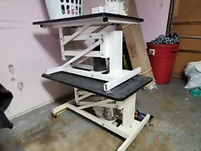 Hydraulic Dog Pet Grooming Table Heavy Duty Big Size Z-Lift with Adjustable Arm