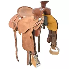 Used 16" McDaniel Ranch Saddle Code: U155MCDANRAN0052