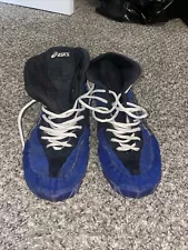 Asics Blue Rulon Wrestling Shoes