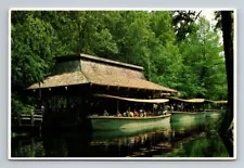 Silver Springs,FL Jungle Cruise Boat Marion County Florida Vintage Postcard