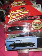 1997 Plymouth Prowler Black Johnny Lightning NEW in Package Mopar Roadster