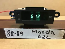 88-89 MAZDA 626 DASH DIGITAL CLOCK