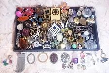 100+ Piece Vintage and Modern Charm, Pendant and Jewelry Finding Lot