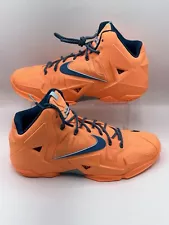 lebron 11 atomic orange for sale