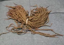 US WOMENS ARMY CORPS WAC WWII UNISSUED BROWN LOW DRESS SHOE LACES 17"