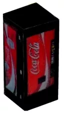 SALE NEAT 0 Scale LIGHTED Vending Machine 1/48 Red Coke Machine - Illuminated