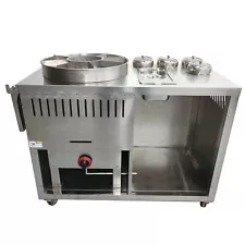 27L Kanto Cooking Mobile Food Truck Mobile Dining Cart Fountain Gas Powered Sta