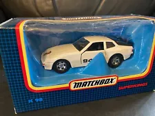 Matchbox Superkings Porsche 944S-White