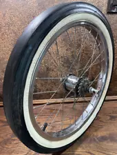 1968 Schwinn Stingray Bicycle REAR WHEEL w 3 Speed STURMEY ARCHER Hub -OEM Slick