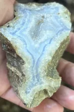 Blue lace agate rough