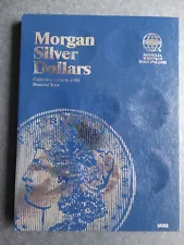 Damaged Whitman Morgan Silver Dollars Coin Folder Number 2 1884-1890 Album Book