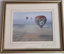 Canada Dry Hot Air Balloon Advertising Print ~ Tony Woollett ~ ‘High and Dry’