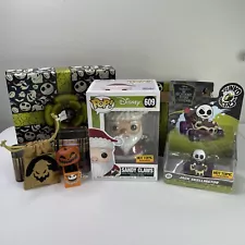 Funko POP! Nightmare Before Christmas Box Hot Topic Sandy Claws *Open Box*