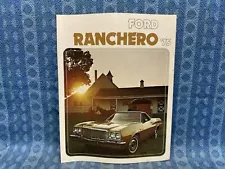 1975 Ford Ranchero Original Sales Brochure