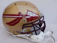 Authentic Game Used ?? FSU Florida State Seminoles Style Schutt Football Helmet