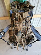 Never Used USMC GEN 2 Marpat Tan Woodland ILBE Main Pack