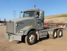 2009 Kenworth T800 T/A Daycab Semi Truck Tractor Caterpillar A/C bidadoo -Repair