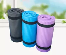 Yoga Mat Sports Fitness Thick Comfort Foam Yoga Matt Exercise Pilates Gymnastics