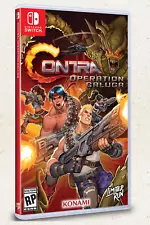 Switch Contra Operation Galuga Limited Run US PHYSICAL Presale Nintendo NEW!