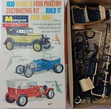 Monogram 1961 Ford Phaeton Customizable Kit : Dragster Stock or Street! See pics