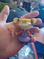 Vintage Nickelodeon Rugrats Angelica Keychain 1997 with Removable Cynthia Doll