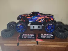 Traxxas Maxx v2 Widemaxx With Extra Parts & Two New 6700mah Batteries + Charge