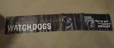 Watch Dogs PS4 Xbox One LARG Store Display Banner UFC Titanfall Mario Kart 8 MLB