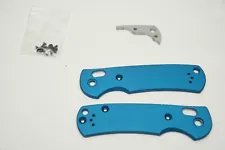 AWT Benchmade Griptilian Scales Aluminum Blue Hard Anodized