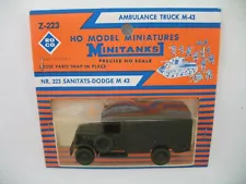 Roco Minitanks HO Kit Z-223: M-43 Ambulance Truck, MIB