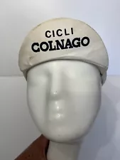 Cicli COLNAGO RETRO VINTAGE CYCLING TEAM BIKE MADE ITALY UNDER HELMET SUMMER HAT