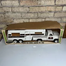 TONKA 5TH WHEEL CAMPER AND TRUCK NO. 2100 W/BOX VHTF