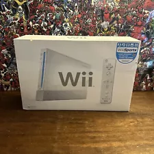 Brand New - Nintendo Wii White Console Wii Sports Bundle RVL-001 - Never Used!