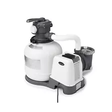 INTEX SX2800 Krystal Clear Sand Filter Pump for Above Ground Pools: 2800 GPH ...