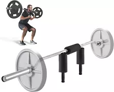 700LB Safety Olympic Squat Bar Fitness Squat Bar Attachment Weight Lifting Gym